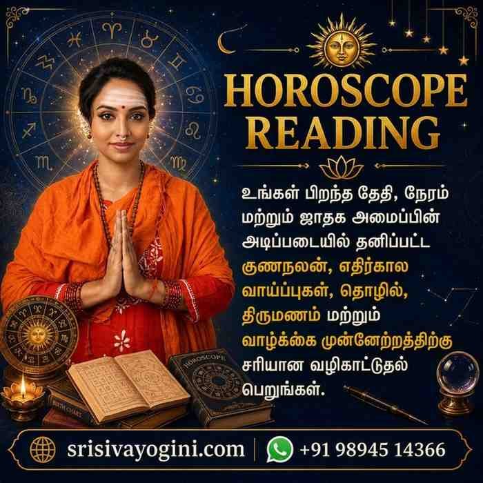 Personalized Horoscope Reading and Dosha Nivarana by Sri Sivayogini Mataji
